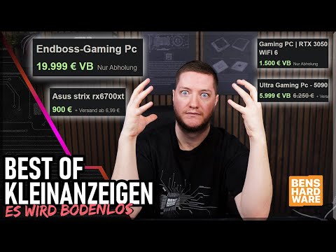 €20,000 for an ENDBOSS PC and over €3,000 extra for a used system!? What happens in the classifieds?