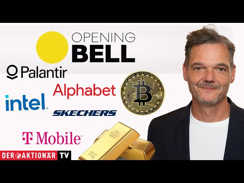 Opening Bell: Gold, Bitcoin, Alphabet, Intel, Palantir, Skechers, T-Mobile US, Netflix