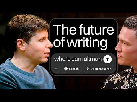 Sam Altman – OpenAI Founder Reveals His Writing System