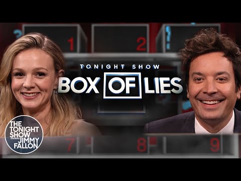 Box of Lies with Carey Mulligan | The Tonight Show Starring Jimmy Fallon