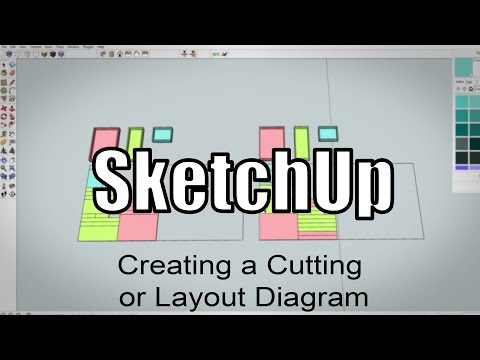 SketchUp: Making A Cutting Layout For Plywood Parts - 216