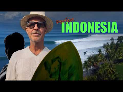 SURFING in CIMAJA INDONESIA is a DREAM 🇮🇩