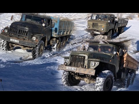 Какой Из Них Лучше? Сравнение Грузовиков Газ 66, Зил 131, Урал 6х6