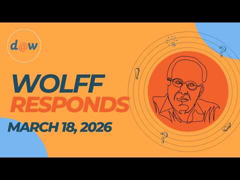 Wolff Responds: "US & Europe: A Messy Divorce" Dated March 18, 2026
