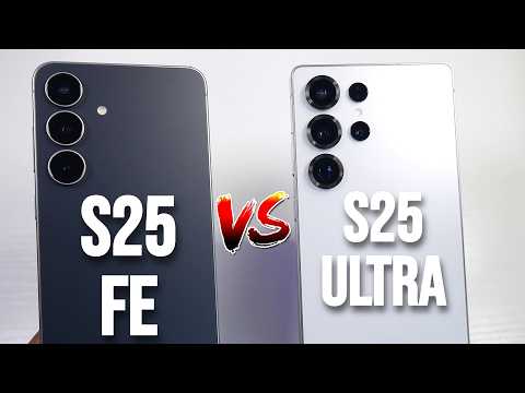 Samsung Galaxy S25 FE VS Samsung Galaxy S25 Ultra In 2026 (Speed Test, Camera Test, Speakers & PUBG)