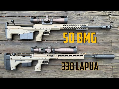 50 BMG vs 338 Lapua Magnum: Not Even Close?