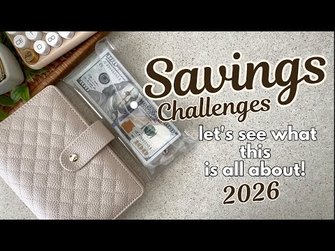 💫 Try Something NEW in 2026 | Savings Challenges & Cash Stuffing | Beginner Budgeting