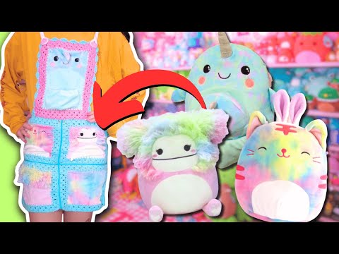I made OVERALLS out of Squishmallows