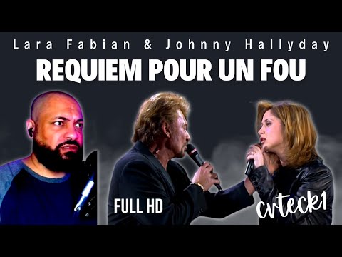 FIRST TIME REACTING TO | Lara Fabian & Johnny Hallyday - Requiem pour un fou (English subtitles)