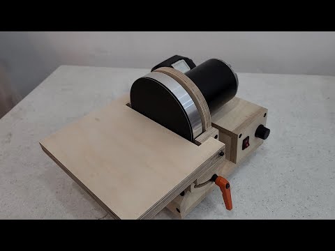 속도조절 무선충전 미니 디스크샌더 만들기 #2