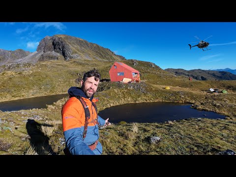 Building a Hut on Top of a Mountain in New Zealand