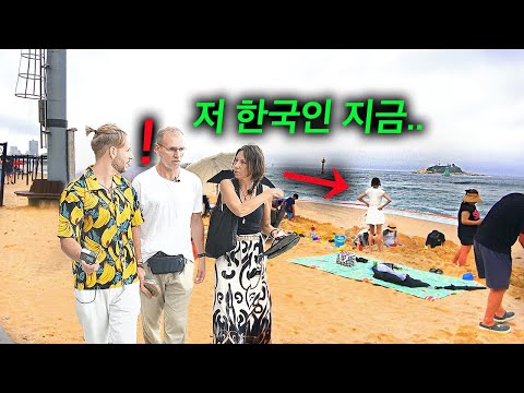한국 바닷가에서 직접 목격한 한국인 행동에 네덜란드 부모님이 충격받은 이유..(미친 한국 치안)