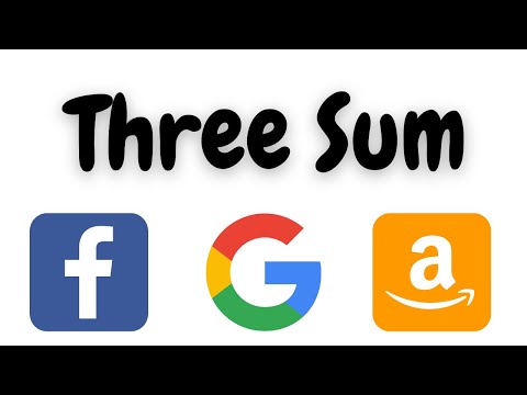 Three Sum| 3Sum | Google | Facebook | Interview Question| PYTHON | leetcode
