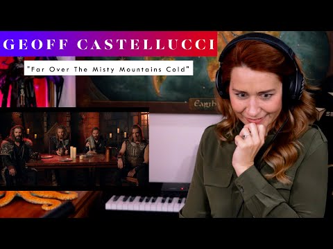 Geoff Castellucci "Far Over The Misty Mountains Cold" REACTION & ANALYSIS by Vocal Coach