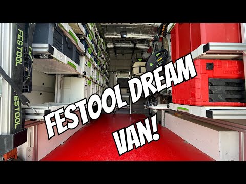 Festool Carpentry Van Setup is an Absolute GAME-CHANGER! 🚀