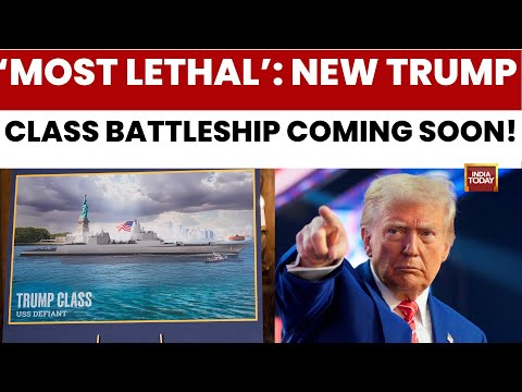 Donald Trump News: Trump Announces New 'Trump' Class Battleships, Says US Building 'Golden Fleet'