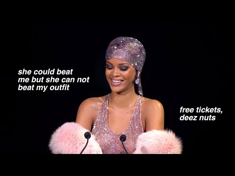 rihanna being a boss for 5 minutes