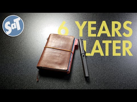 6 YEARS LATER | Traveler's Company (Midori) TRAVELER'S notebook Passport Size