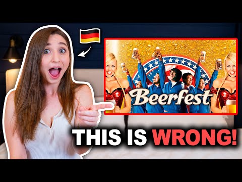 German Reacts to BEERFEST! | Feli from Germany