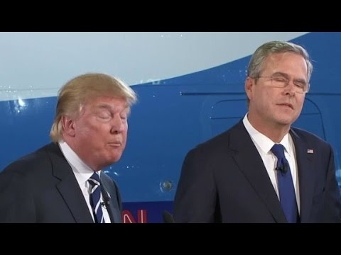 Trump, Bush square off over casinos in Florida
