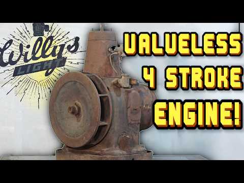 100+ Year Old 4 Stroke Engine Design Has NO VALVES!!! Can We Get it Running after 60+ YEARS??