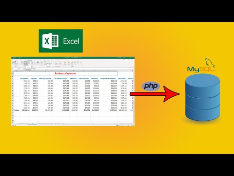 How To Insert Data From Excel Spreadsheet Into Database using PHP/Mysql - in Hindi