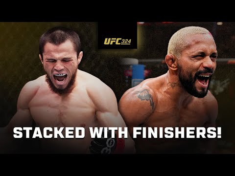 Best Finishes from UFC 324 Prelim Fighters!