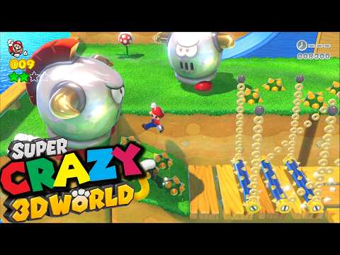 My Sister plays the PRANK level in Super Mario 3D World
