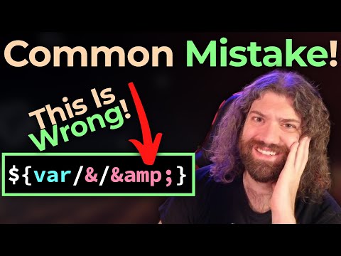 Why `&` is such a problem with Parameter Expansion in Bash! You Suck at Programming #074