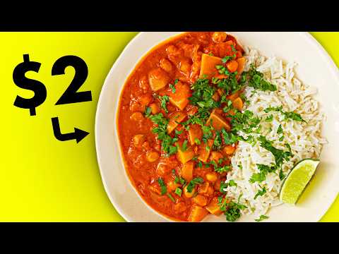 Quick And Easy Weeknight Curry - Chana Aloo