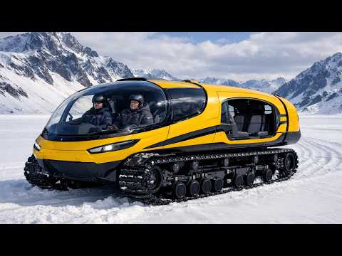 NEXT LEVEL SNOW ALL-TERRAIN VEHICLES THAT YOU HAVE NEVER SEEN BEFORE!