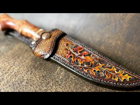 Making a Leather Sheath: Full tutorial