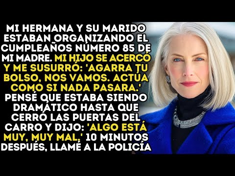 Pensé Que Era Solo El Cumpleaños De Mi Madre Hasta Que Mi Hijo Cerró El Auto Y Dijo: “Algo Está Mal”