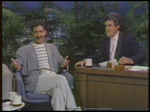 Frank Zappa The Tonight Show with Jay Leno - June 29, 1988 - From my Master