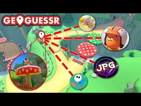 I Challenged Youtubers to Geoguessr in Mario Kart 8 Deluxe (again)