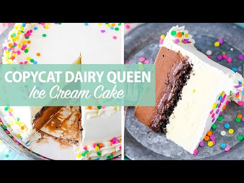 Copycat Dairy Queen Ice Cream Cake