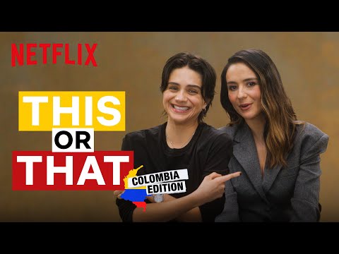 This or That with Sasha Calle and Catalina Sandino Moreno | The Rip | Netflix
