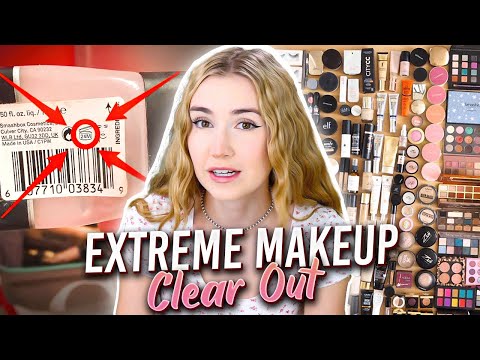 Decluttering 10 Years Worth of Make Up HOARDING