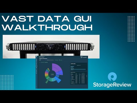 VAST Data GUI Demo & Walkthrough