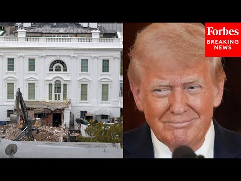Reporter Reveals Estimated Cost To Construct Trump's Ballroom