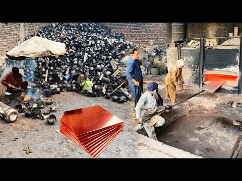 Armature Extraction Process from Old Fridge & AC Compressors | Amazing Recycling Factory