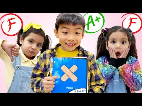 Eric and Ellie at School and More Stories about Importance of Studying