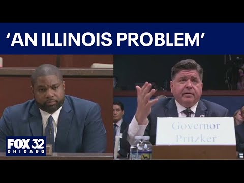 ‘Might be an Illinois problem’: Pritzker asked about immigration spending, Chicago mayor mentioned