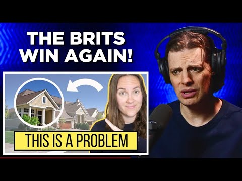 American Reacts to Why American Roofs Suck Compared to British Roofs!
