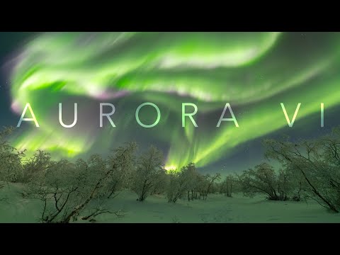 AURORA VI - Aurora timelapse relaxation compilation 4K