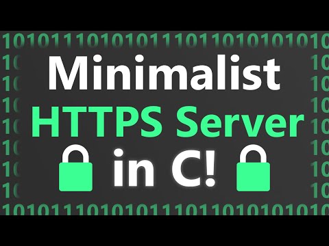 Making Minimalist HTTPS Server in C on Linux