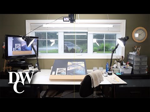 How to Light Your Studio | 3 Tricks For  Perfect Art Studio Light