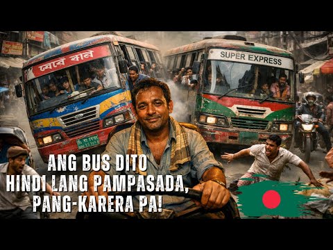 WALANG CODING, WALANG PRENO — BUHAY BUS DRIVER SA BANGLADESH
