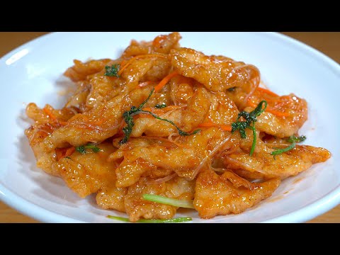 以后鸡胸肉就要这样吃，外脆里嫩，酸甜适口，比饭店的好吃多了，#美食 #美食分享 #cooking #做飯