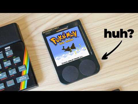 GAMERCARD -  The World's THINNEST Handheld Games Console?
